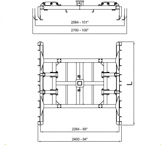 TIES HYDRAULIC BEAM