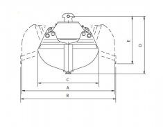 CLAMSHELL BUCKET BALLAST